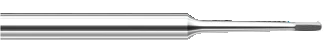 KÖRÖMSÁNCTISZTÍTÓ FRÉZER - 1,2 MM - 2 DB