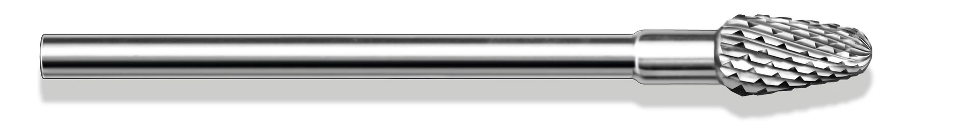 KEMÉNYFÉM FRÉZER - KÖZEPES X-FOGAZATTAL - KÖRMÖKRE - 4 MM