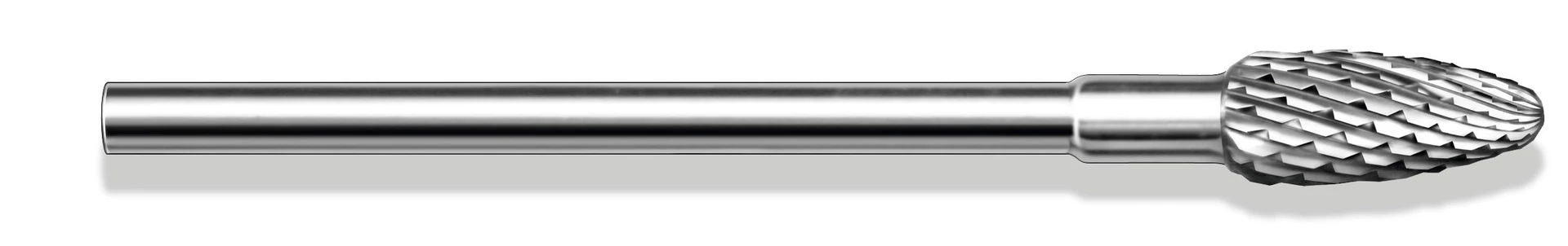 KEMÉNYFÉM FRÉZER - KÖZEPES X-FOGAZATTAL - KÖRMÖK CSISZOLÁSÁRA - 6 MM