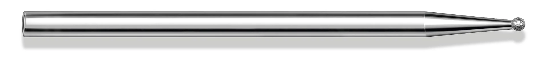 GOLYÓ FORMÁJÚ GYÉMÁNTSZEMCSÉS CSISZOLÓFEJ - KÖZEPES SZEMCSÉZETTSÉG - ÁTMÉRŐ:1,4 MM - 2 DB/CSOMAG