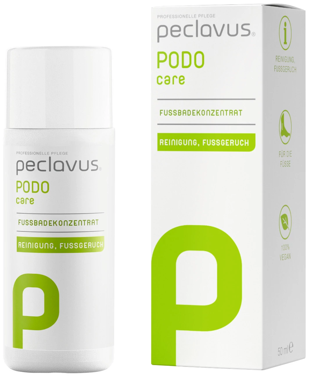 Áztatóvízbe koncentrátum 50 ml - peclavus® PODOcare