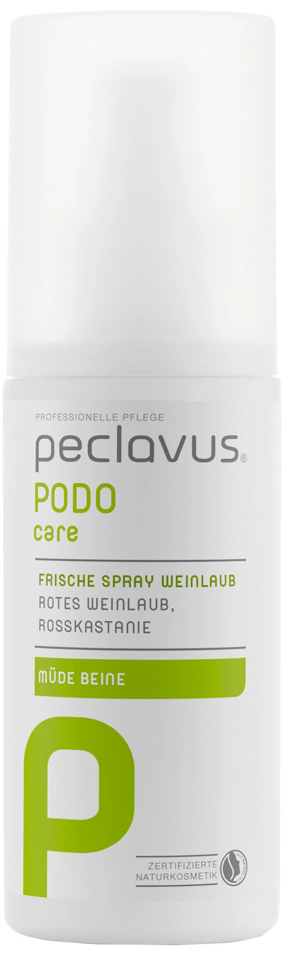 Szőlőleveles lábspray 150 ml - FÁRADT LÁBRA - peclavus® PODOcare