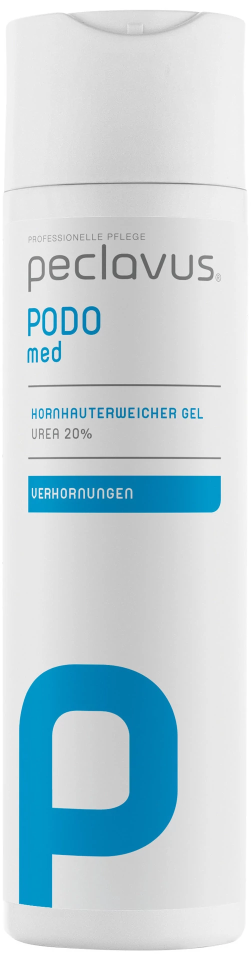 BŐRKEMÉNYEDÉST PUHÍTÓ GÉL 250 ml - peclavus® PODOmed