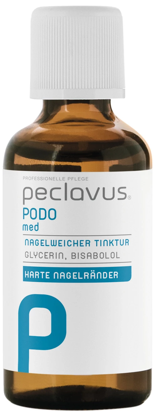 KÖRÖMPUHÍTÓ TINKTÚRA 50 ml - KEMÉNY KÖRÖMSZÉLEKRE - peclavus® PODOmed