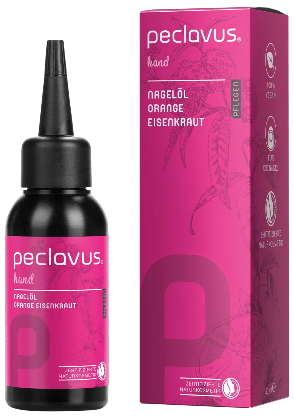 Körömápoló olaj - narancs, verbéna - 50 ml - peclavus®hand